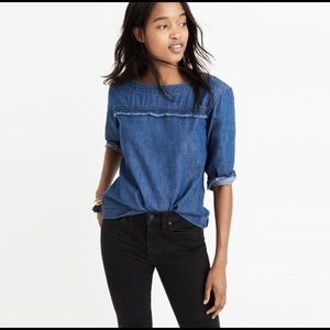 Madewell denim herald tee